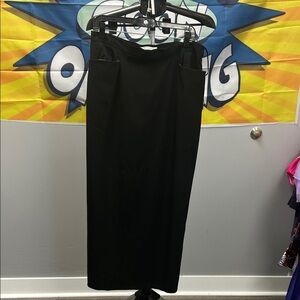 Chic Black Maxi Skirt for Women
